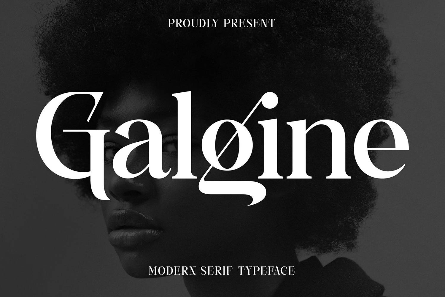 Galgine Font sample