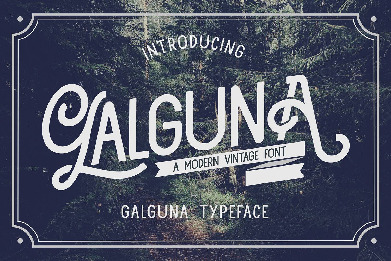 Galguna Font sample