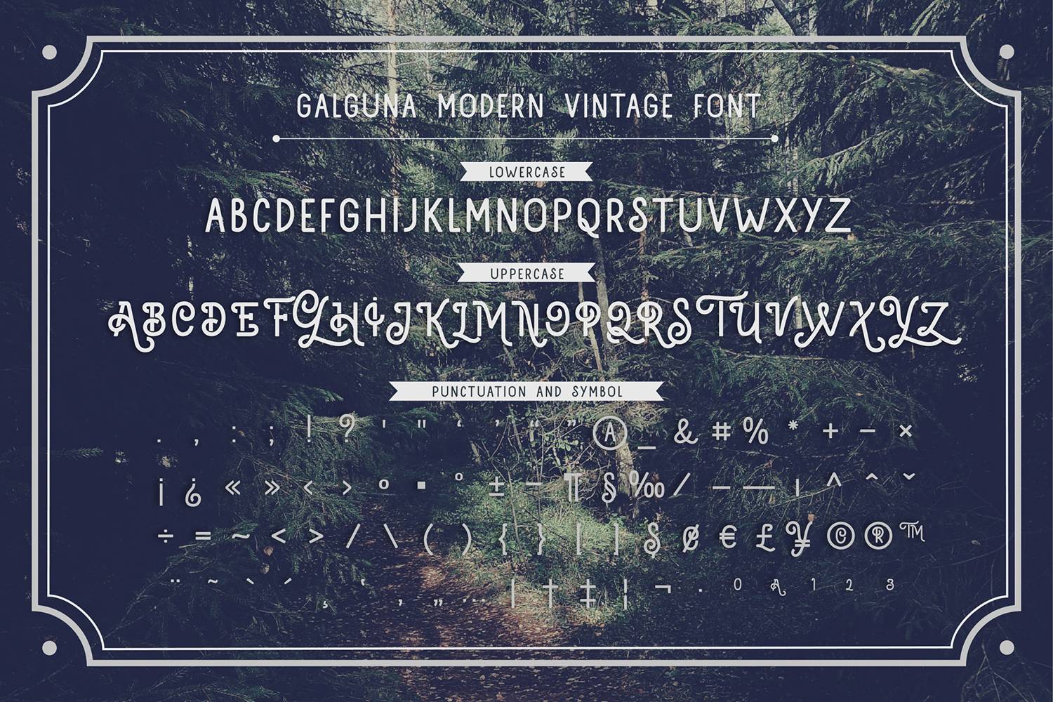 Galguna Font sample