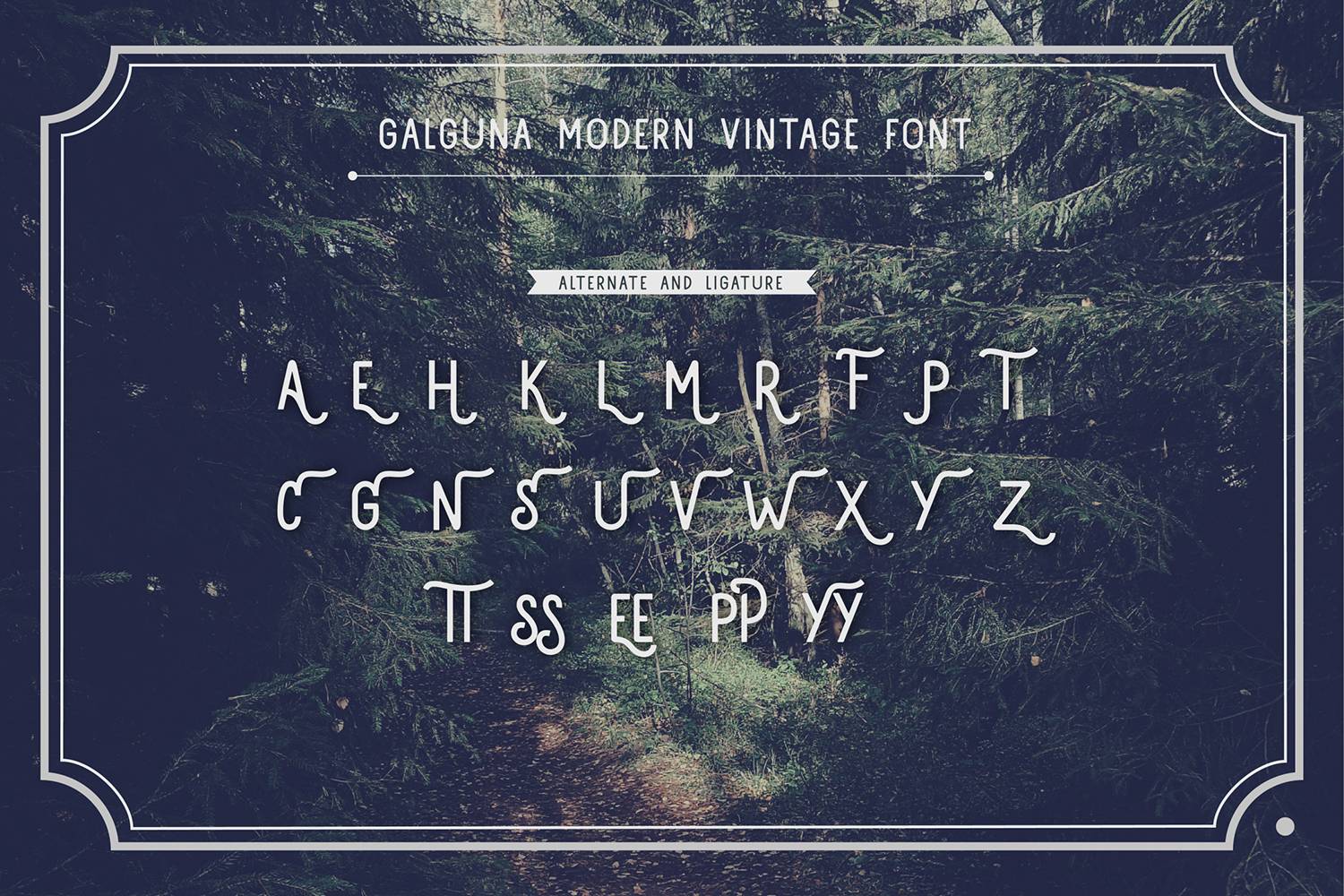Galguna Font sample