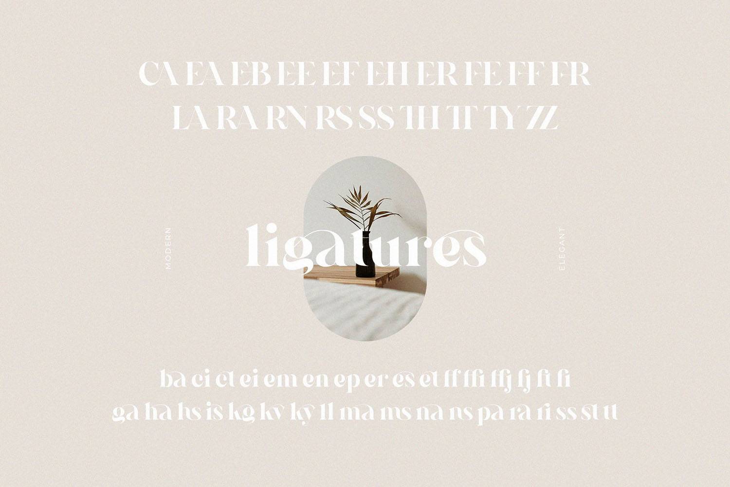 Galins Font sample