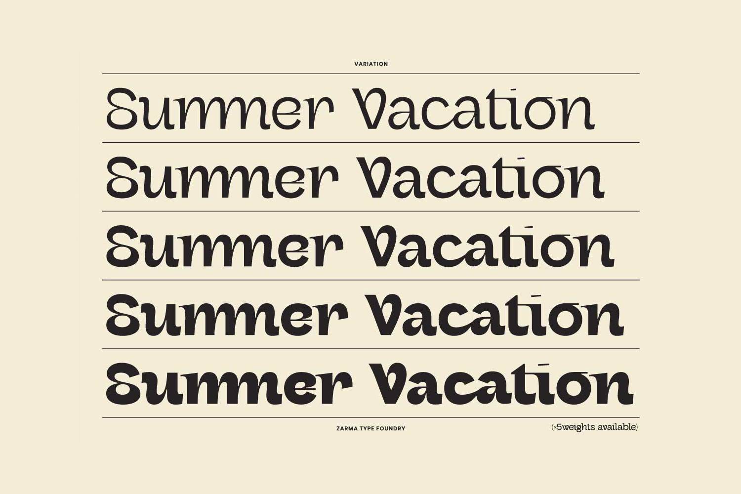Galvitra Font sample