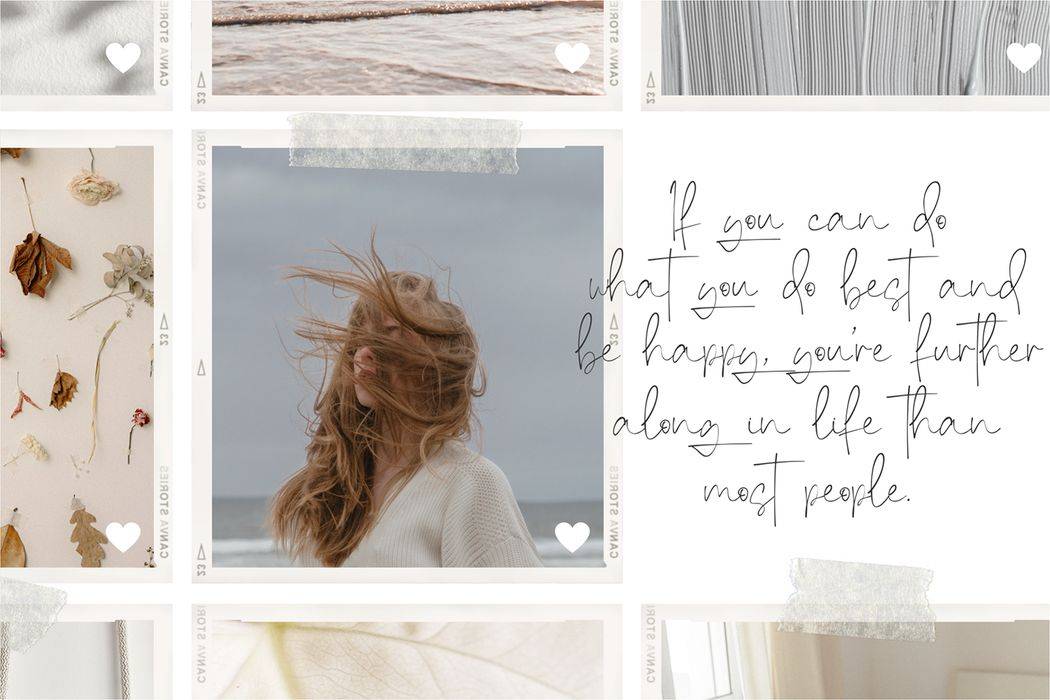 Garelliye Font sample