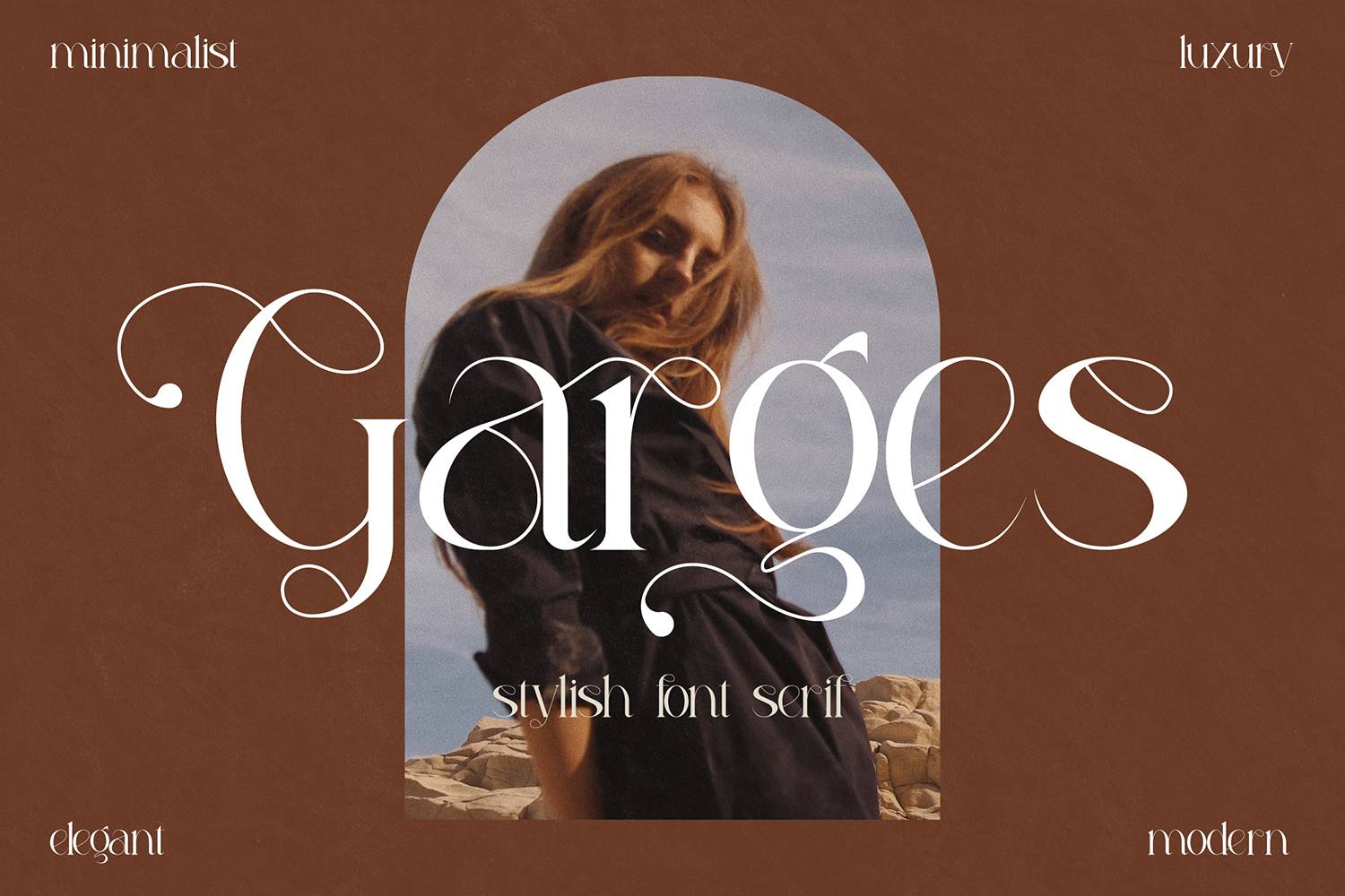 Garges Font sample