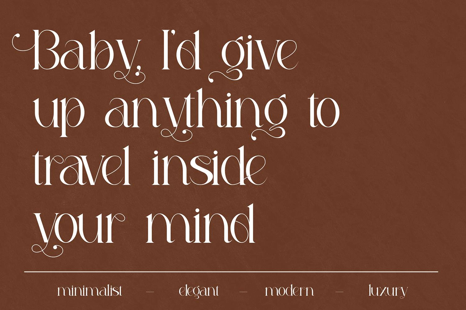 Garges Font sample