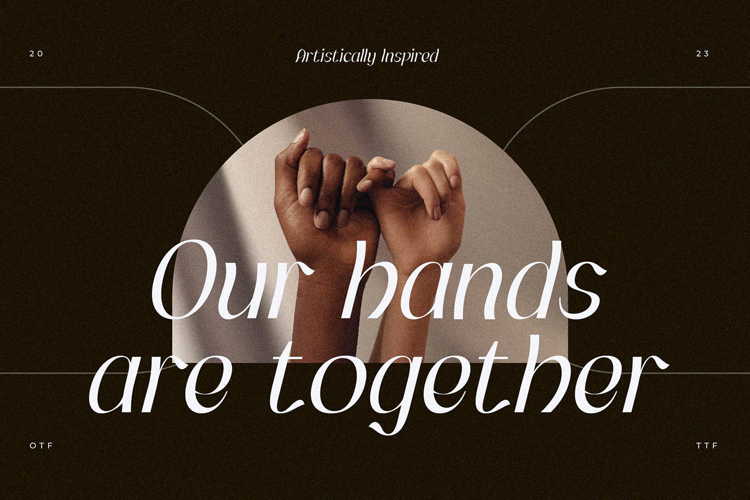 Gaslrile Font sample