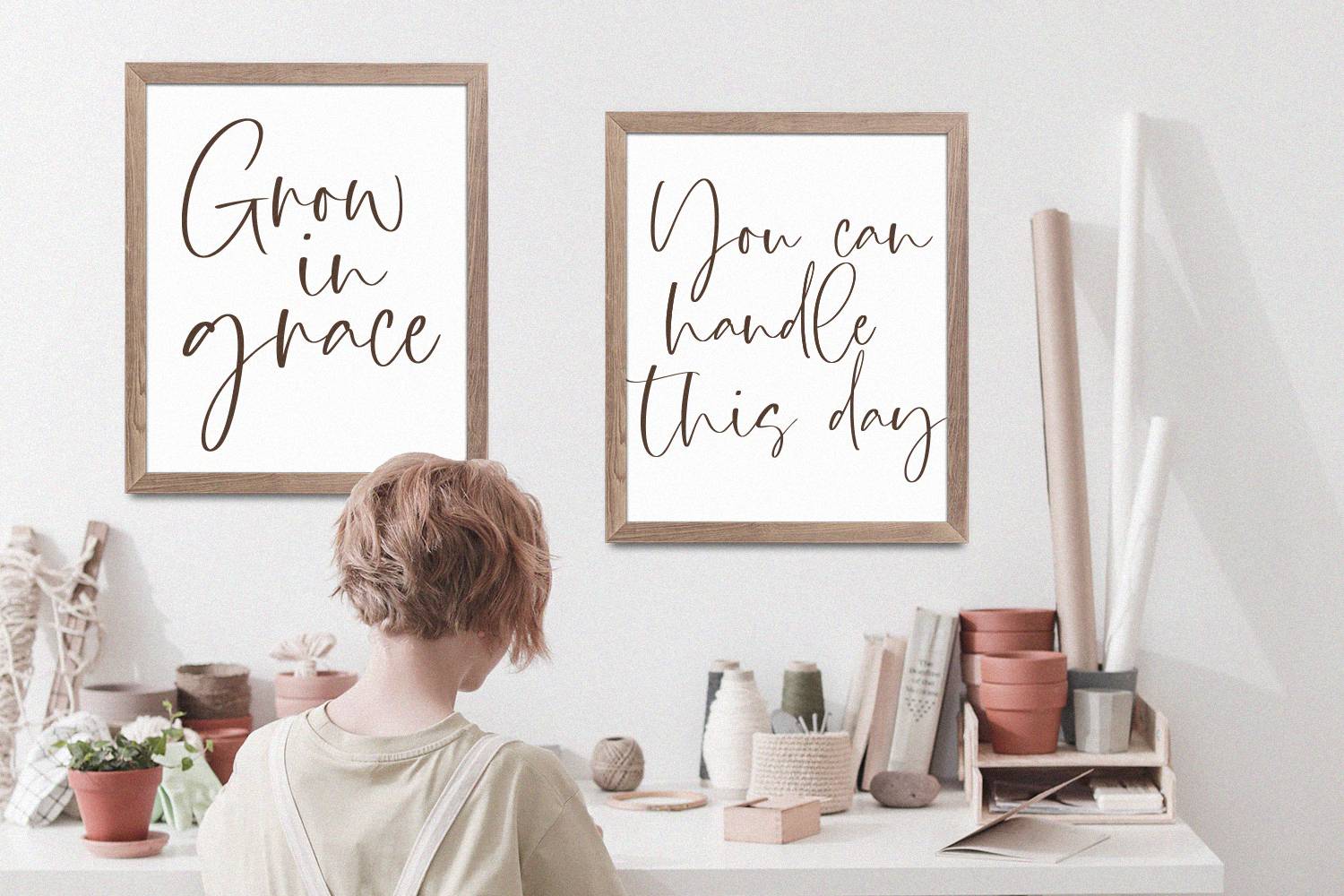 Gastonila Font sample