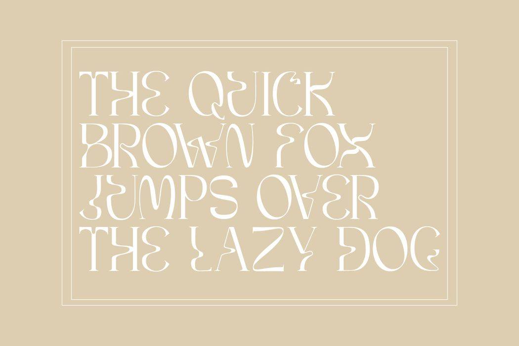 Gaykin Font sample