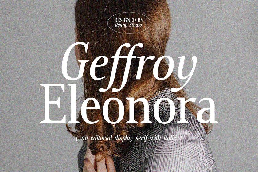 Geffroy Eleonora Font sample