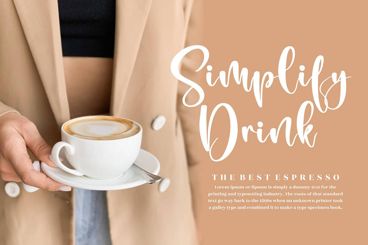 Gelista Font sample