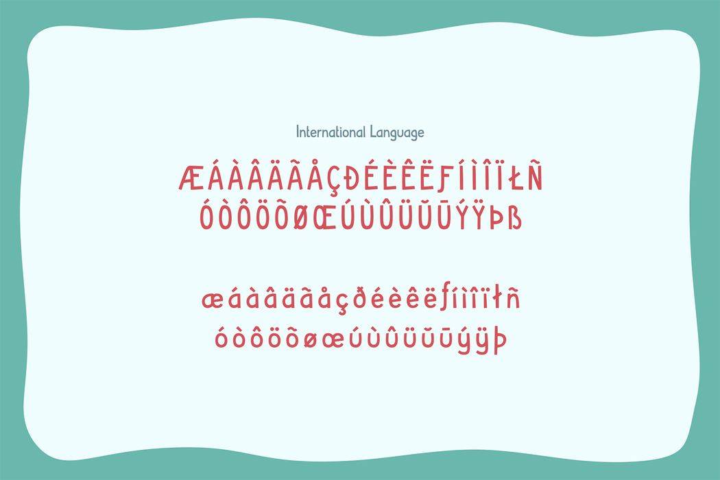 Gembira Font sample