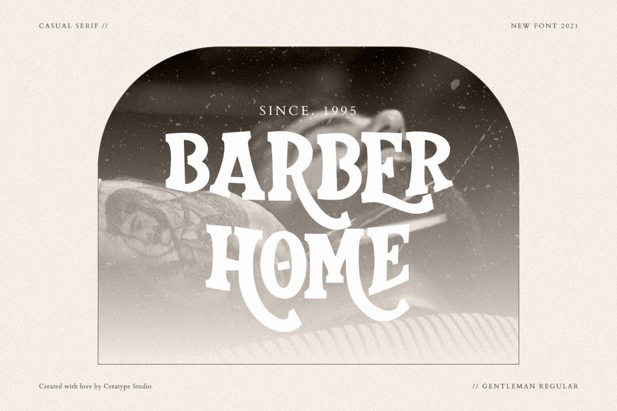 Gentleman Font sample