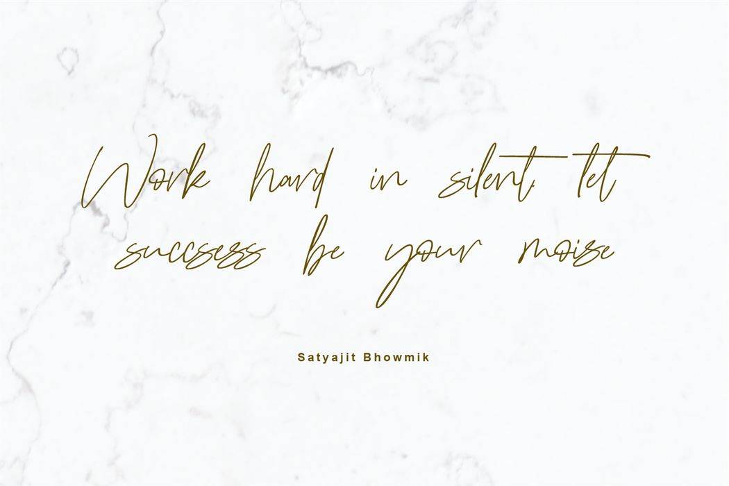 Gentrice Story Font sample