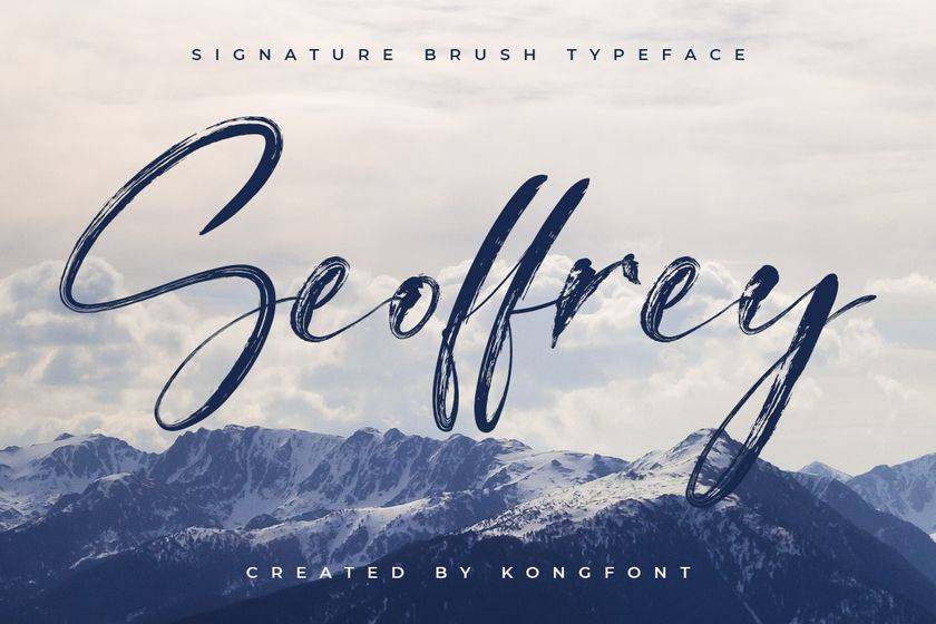 Geoffrey Font sample