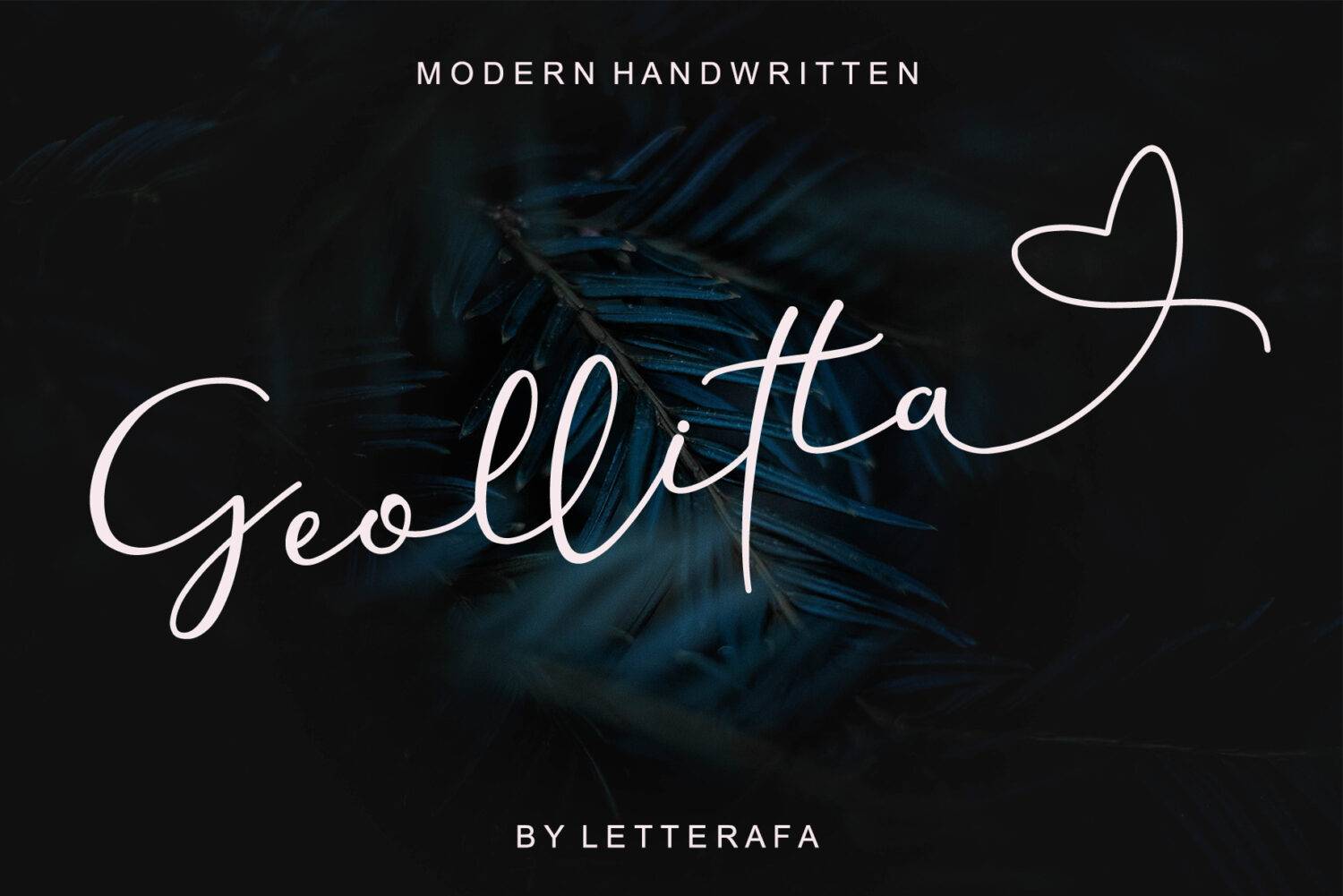 Geollitta Font sample