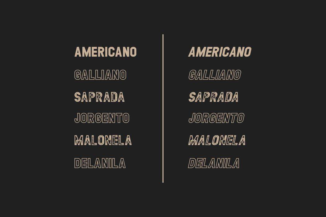 Georgea Font sample