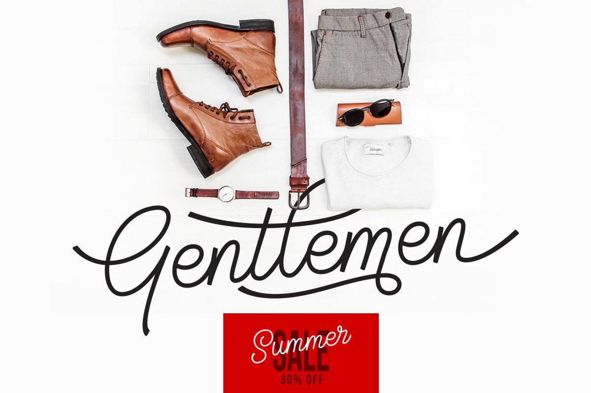 Geraldyne Font sample