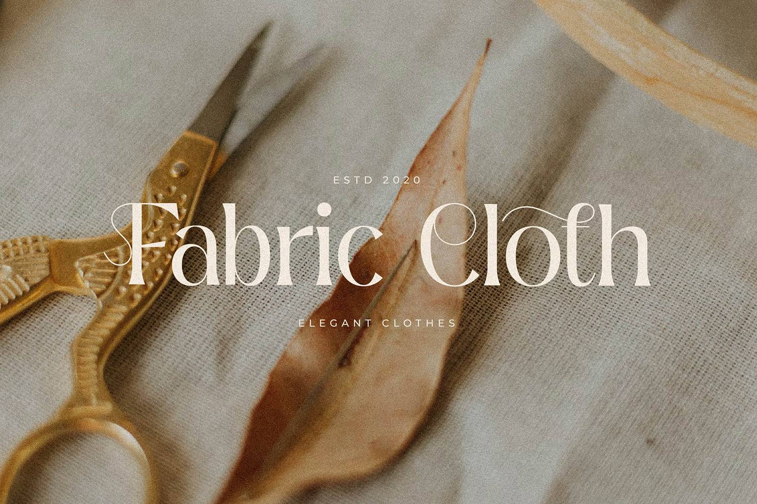 Gerant Font sample
