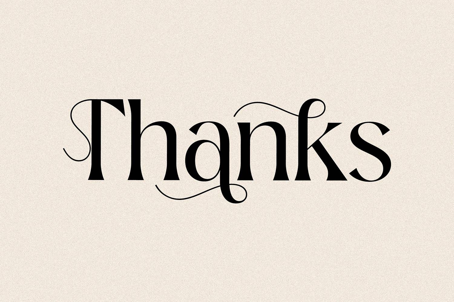 Gerant Font sample