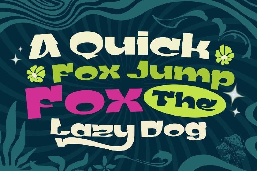 Gerig Font sample