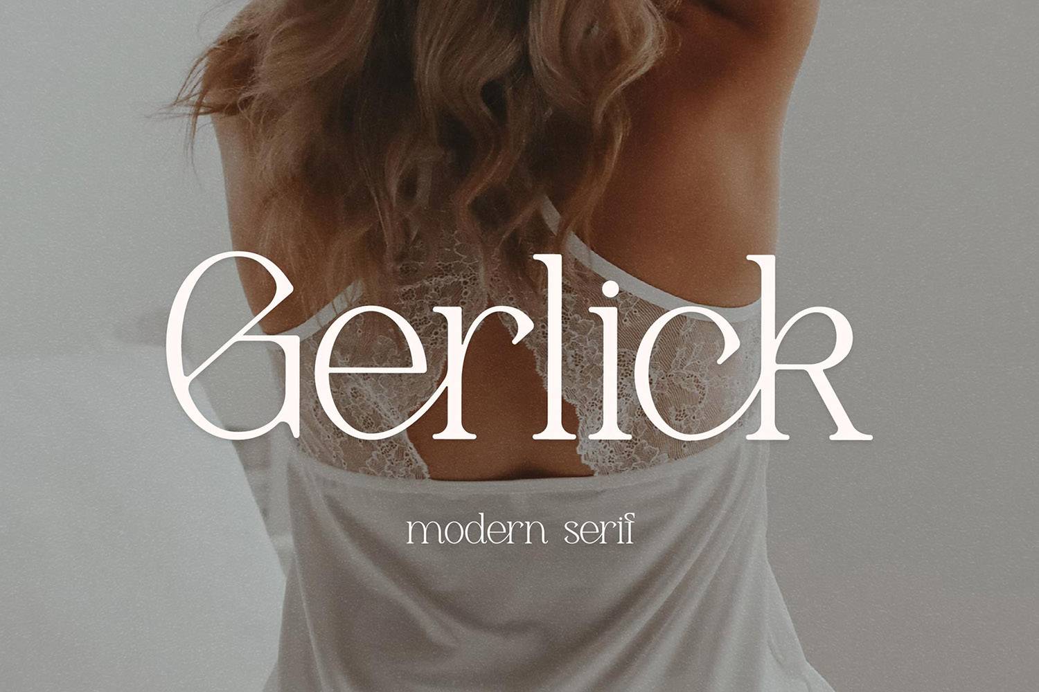 Gerlick Font sample