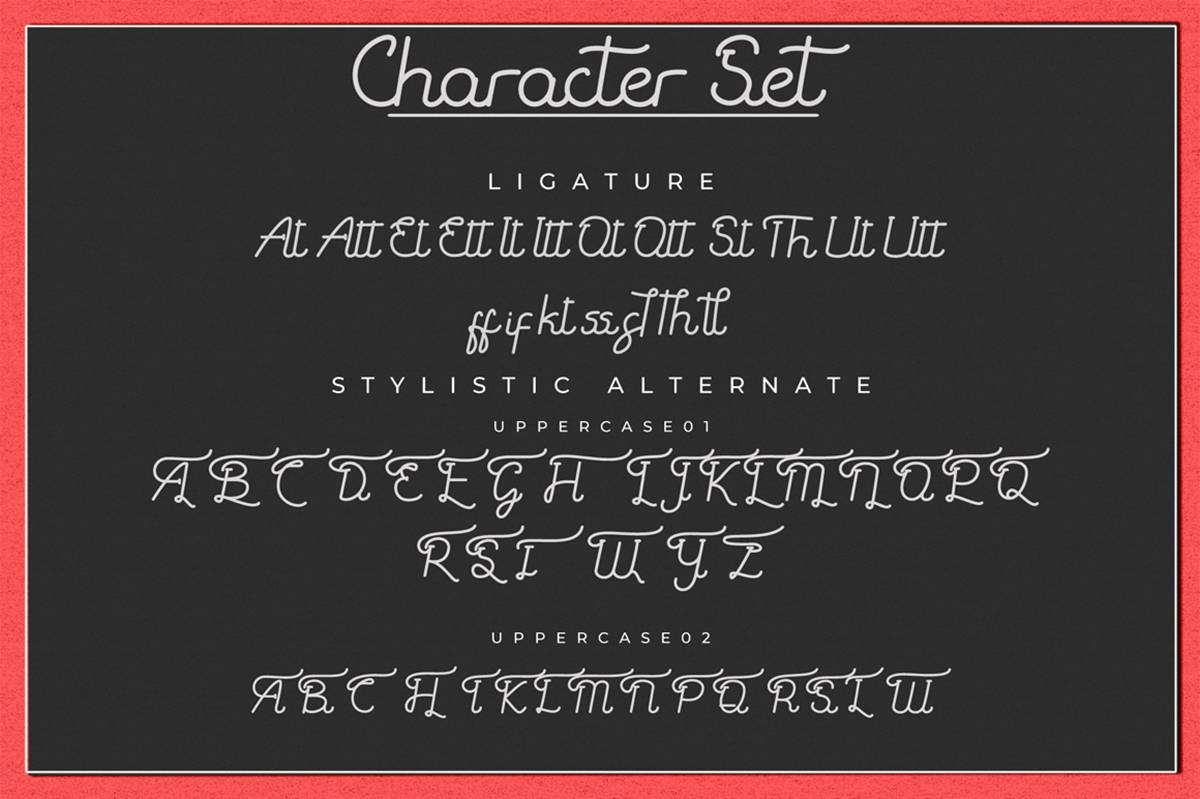 Get Holland Font sample