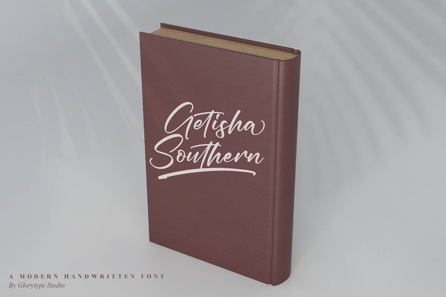 Getisha Font sample