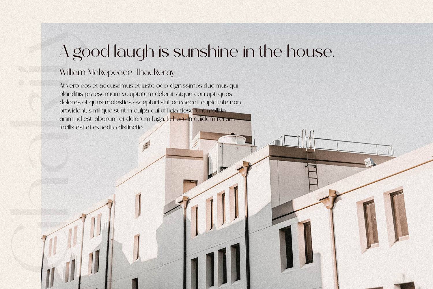 Ghakity Font sample