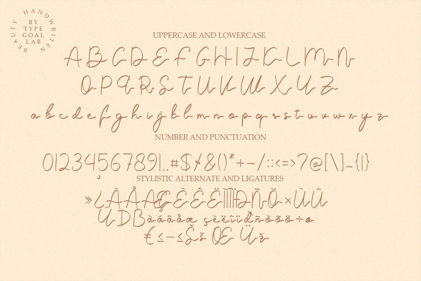 Ghenifer Claudia Font sample