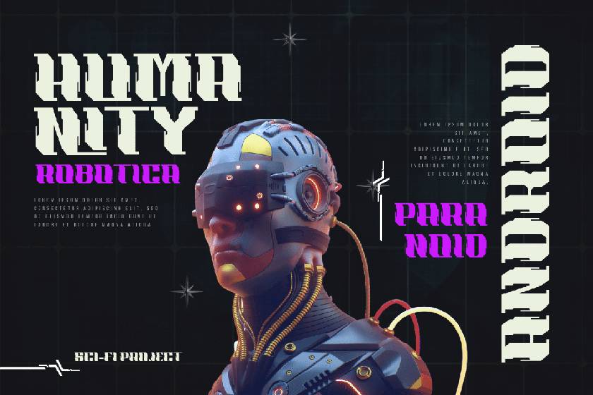 Ghora Font sample
