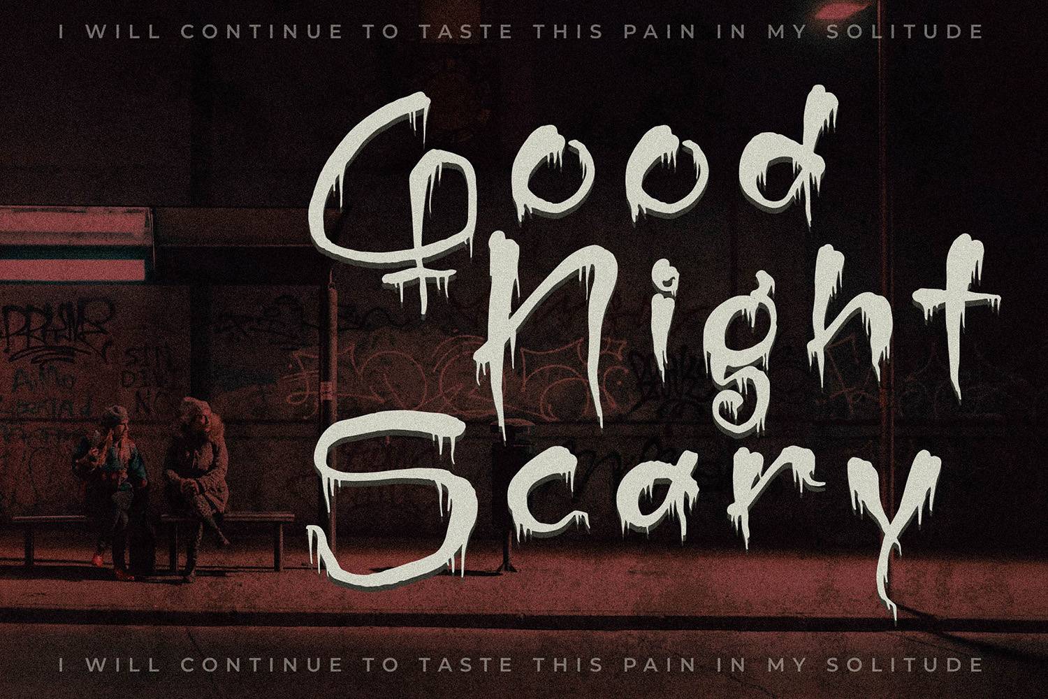 Ghost Activity Font sample