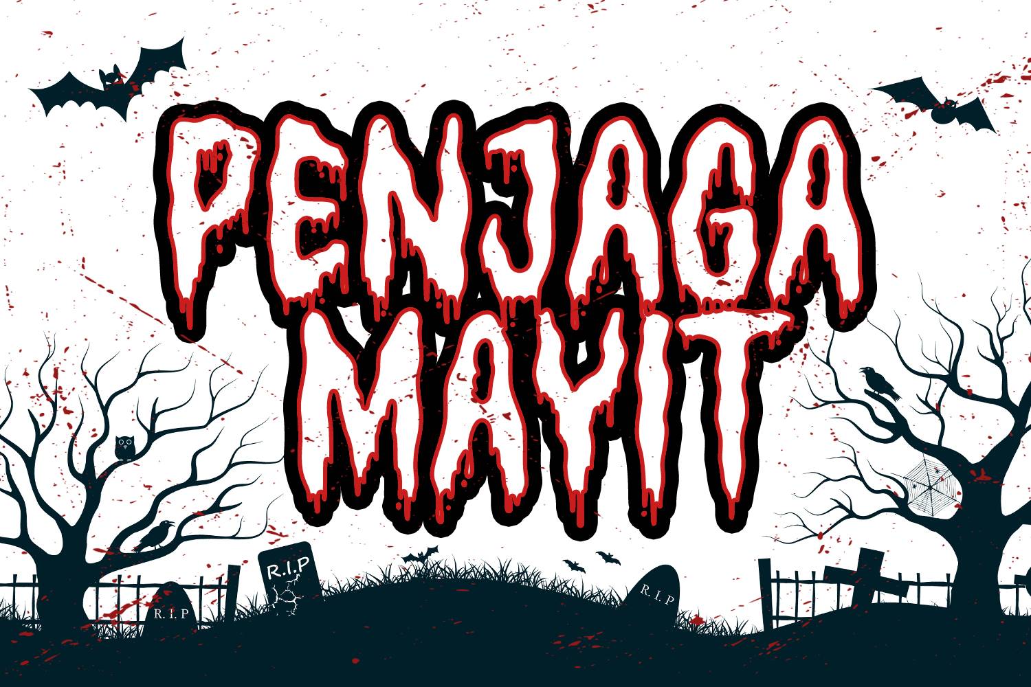 Ghoulies Font sample