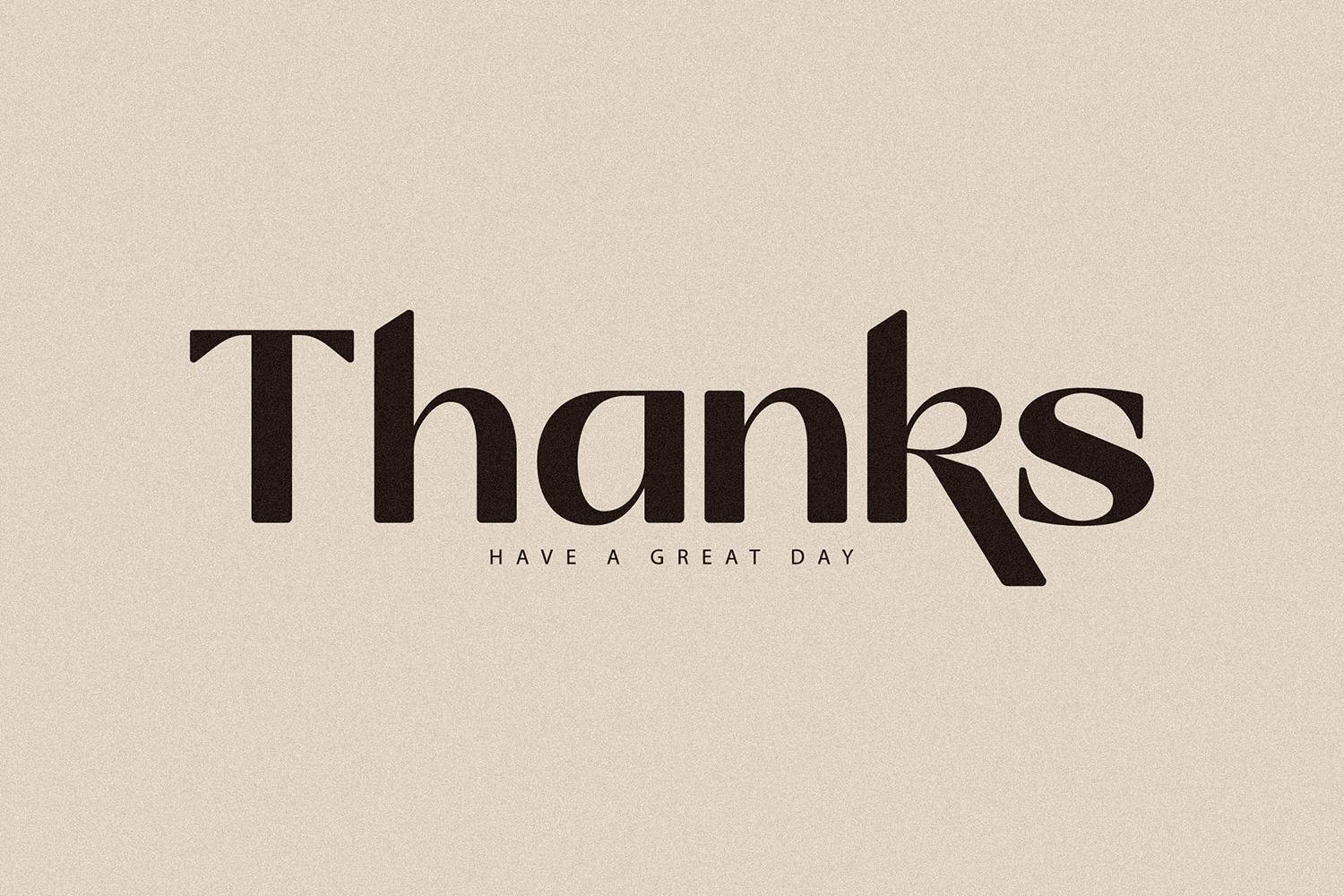 Giahfita Font sample