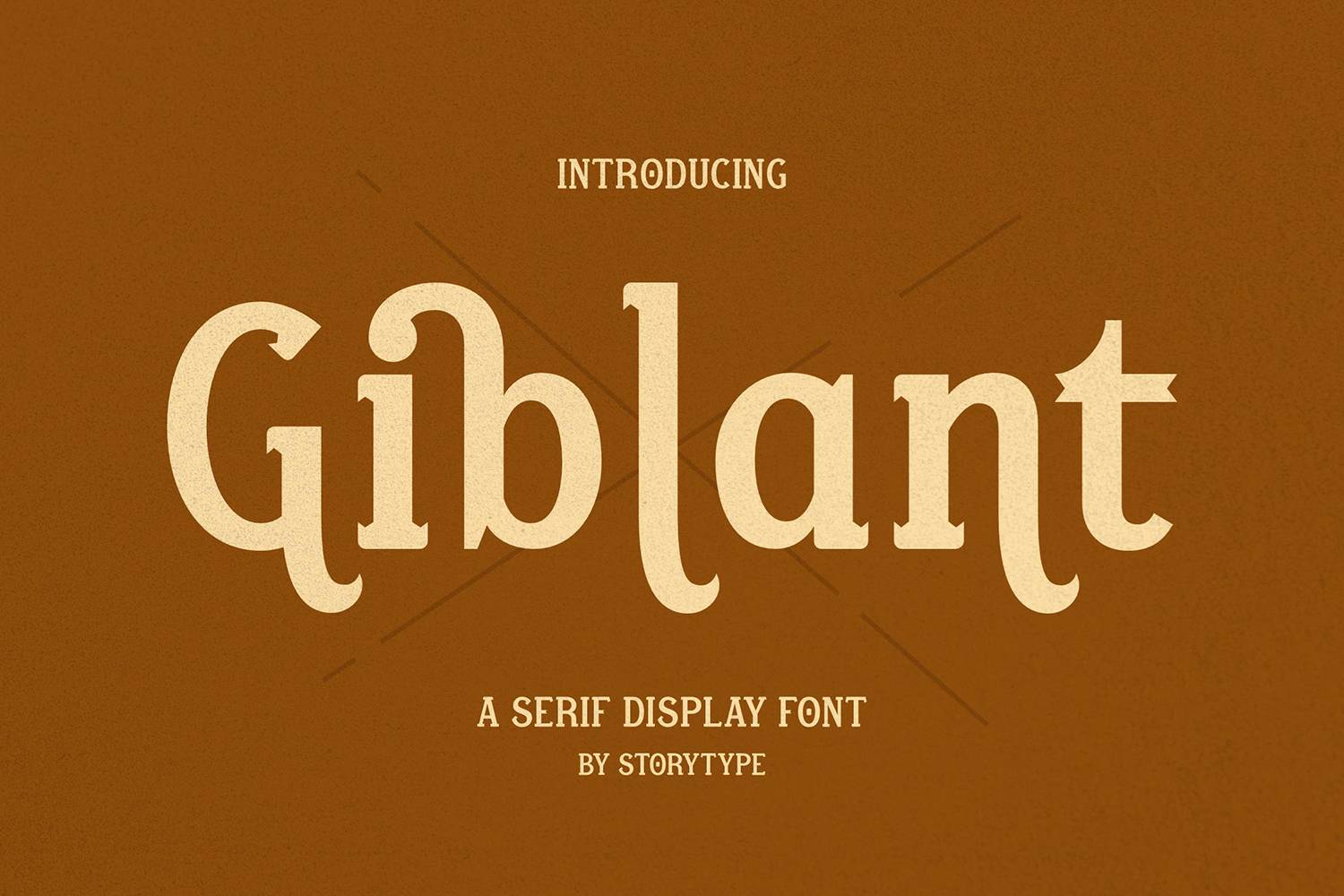 Giblant Font sample