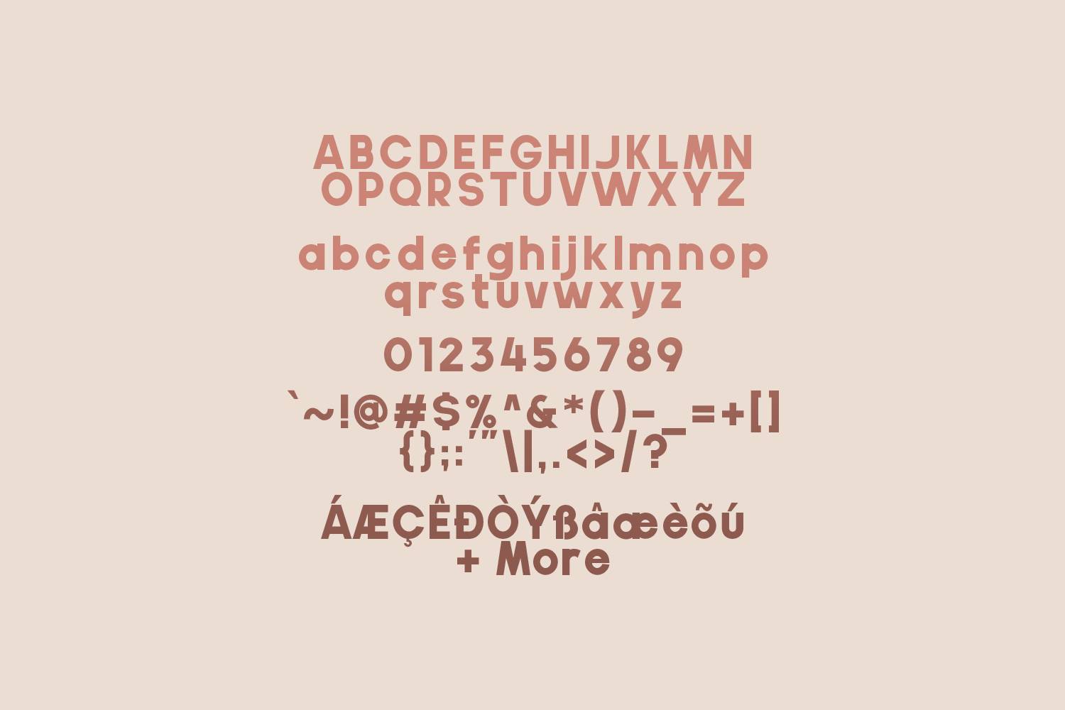 Gila Font sample
