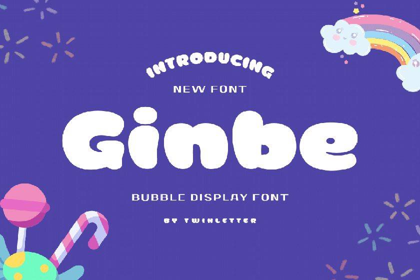 Ginbe Font sample