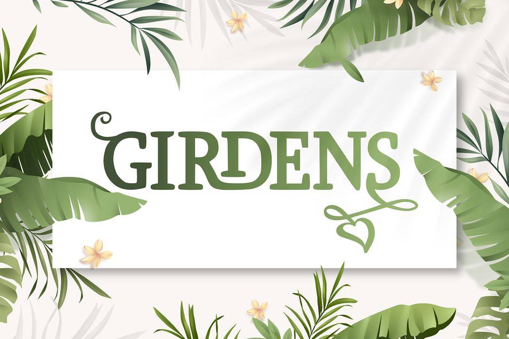 Girdens Font sample