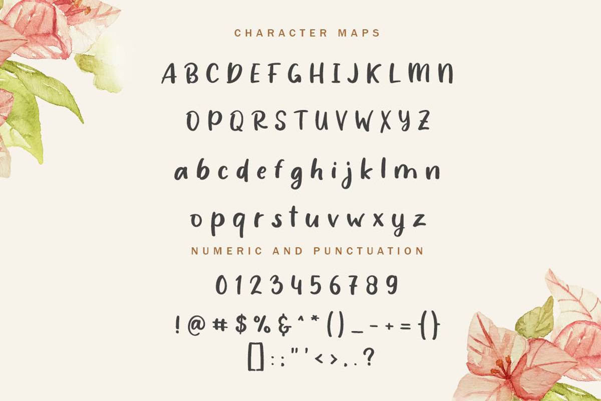 Girls Story Font sample
