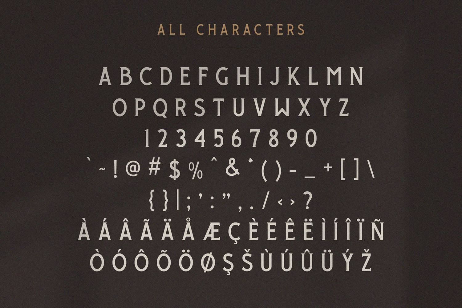 Giroud Font sample