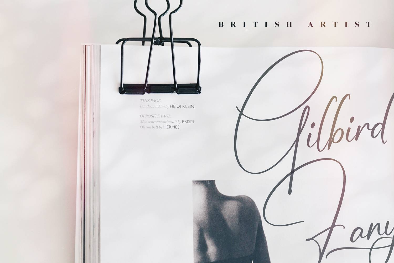 Giroud Victoryan Font sample