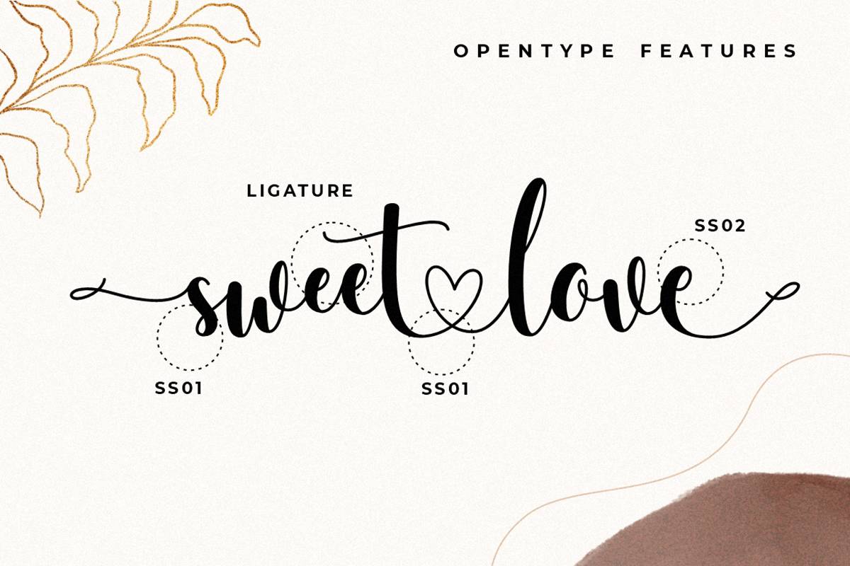 Gisella Anistasy Font sample