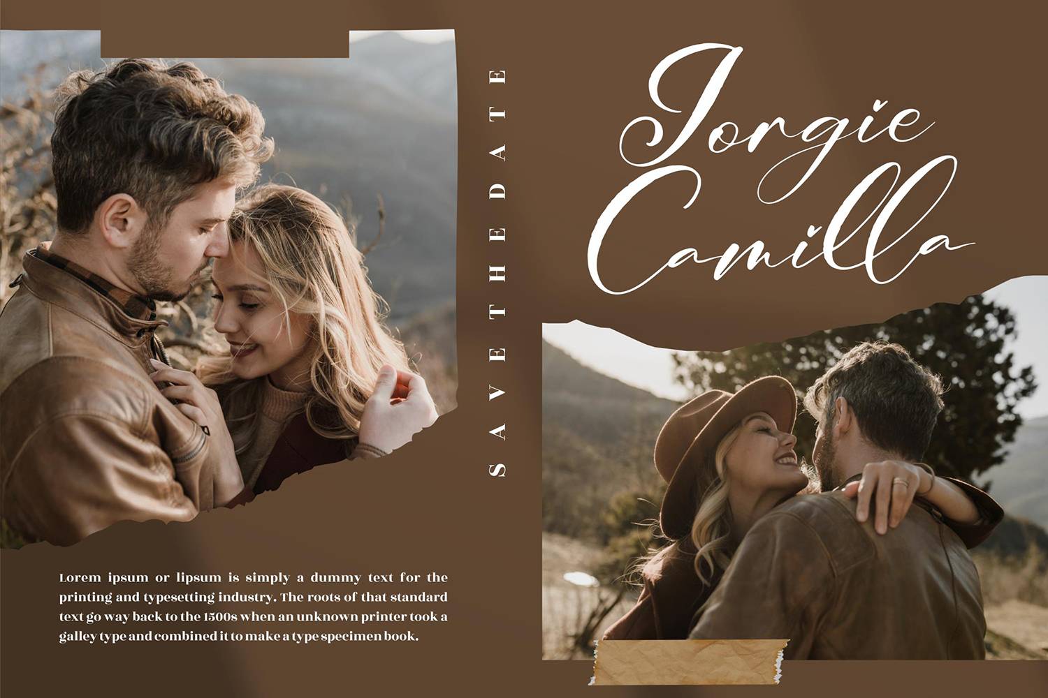 Gishelle Vaghan Font sample
