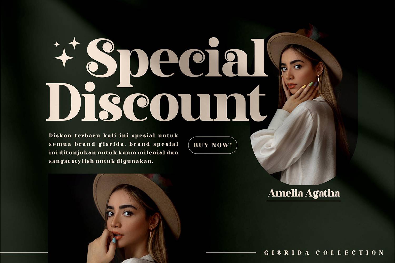 Gisrida Font sample