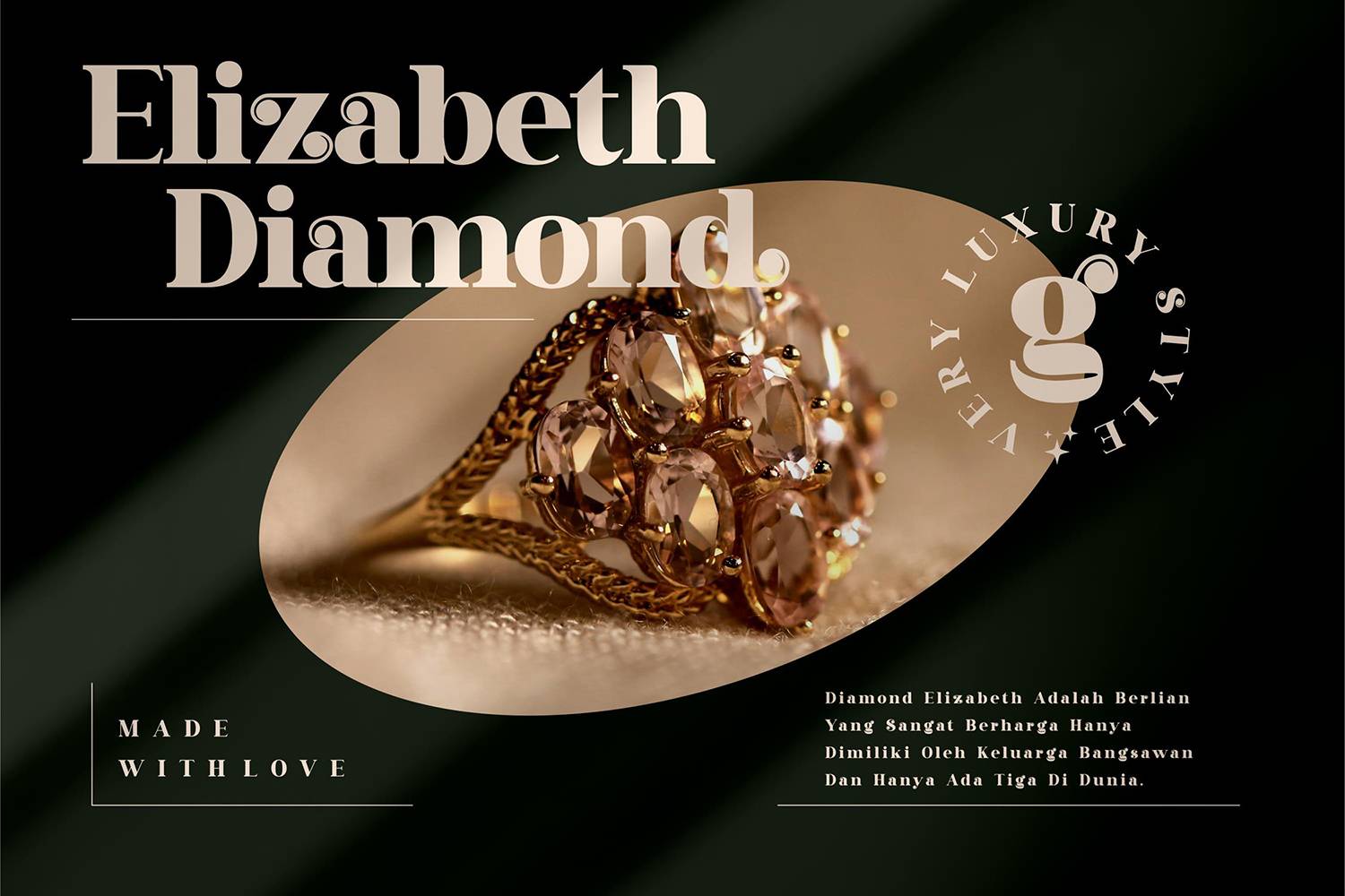 Gisrida Font sample