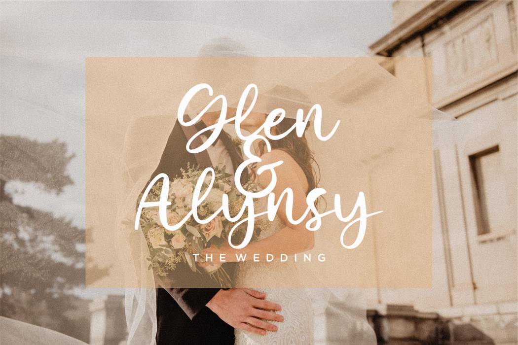 Glenetta Font sample