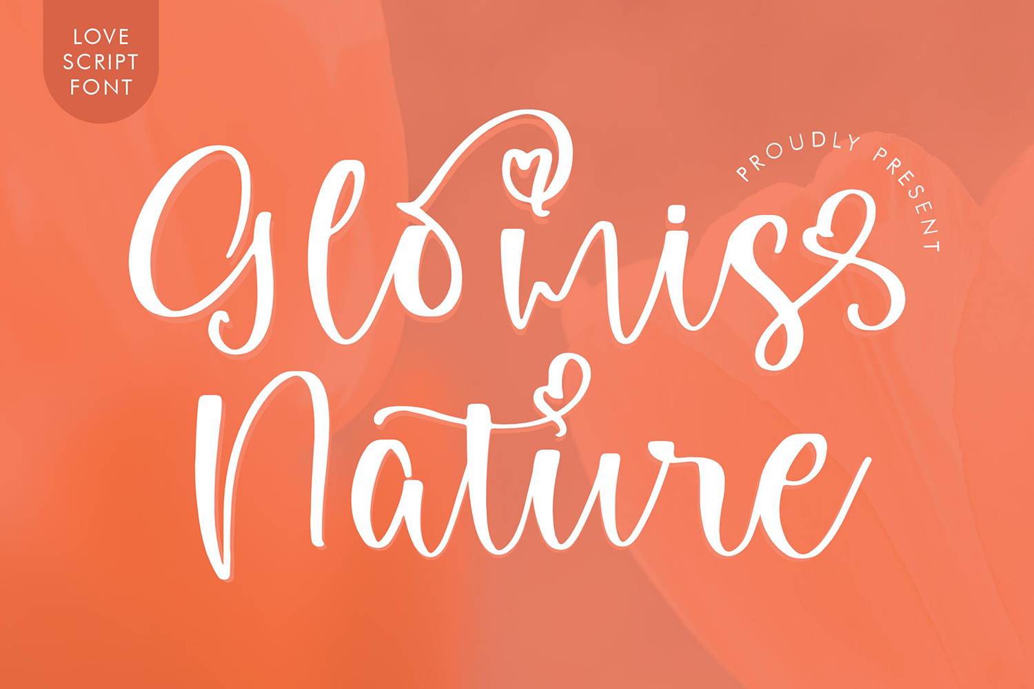 Glomis Nature Font sample