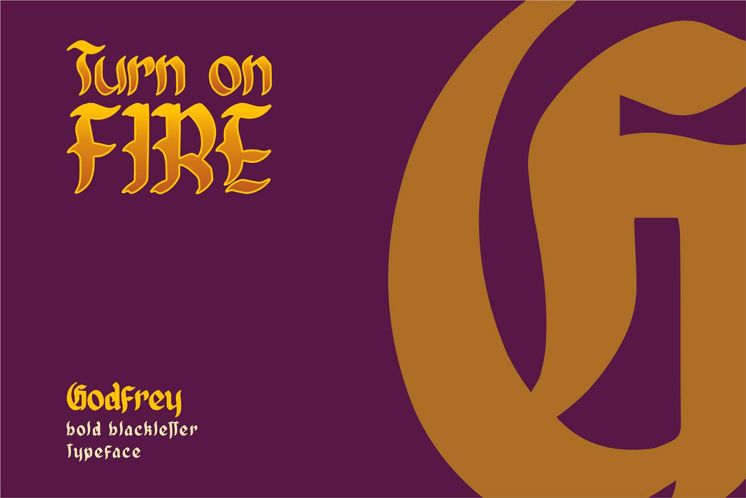Godfrey Font sample