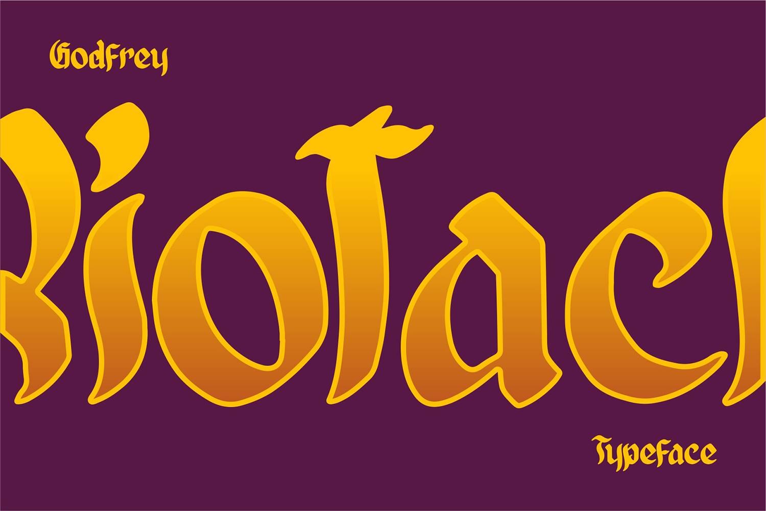 Godfrey Font sample