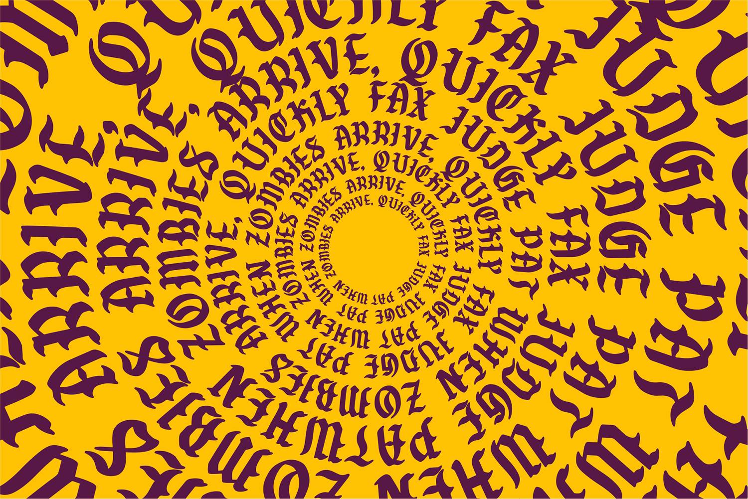 Godfrey Font sample