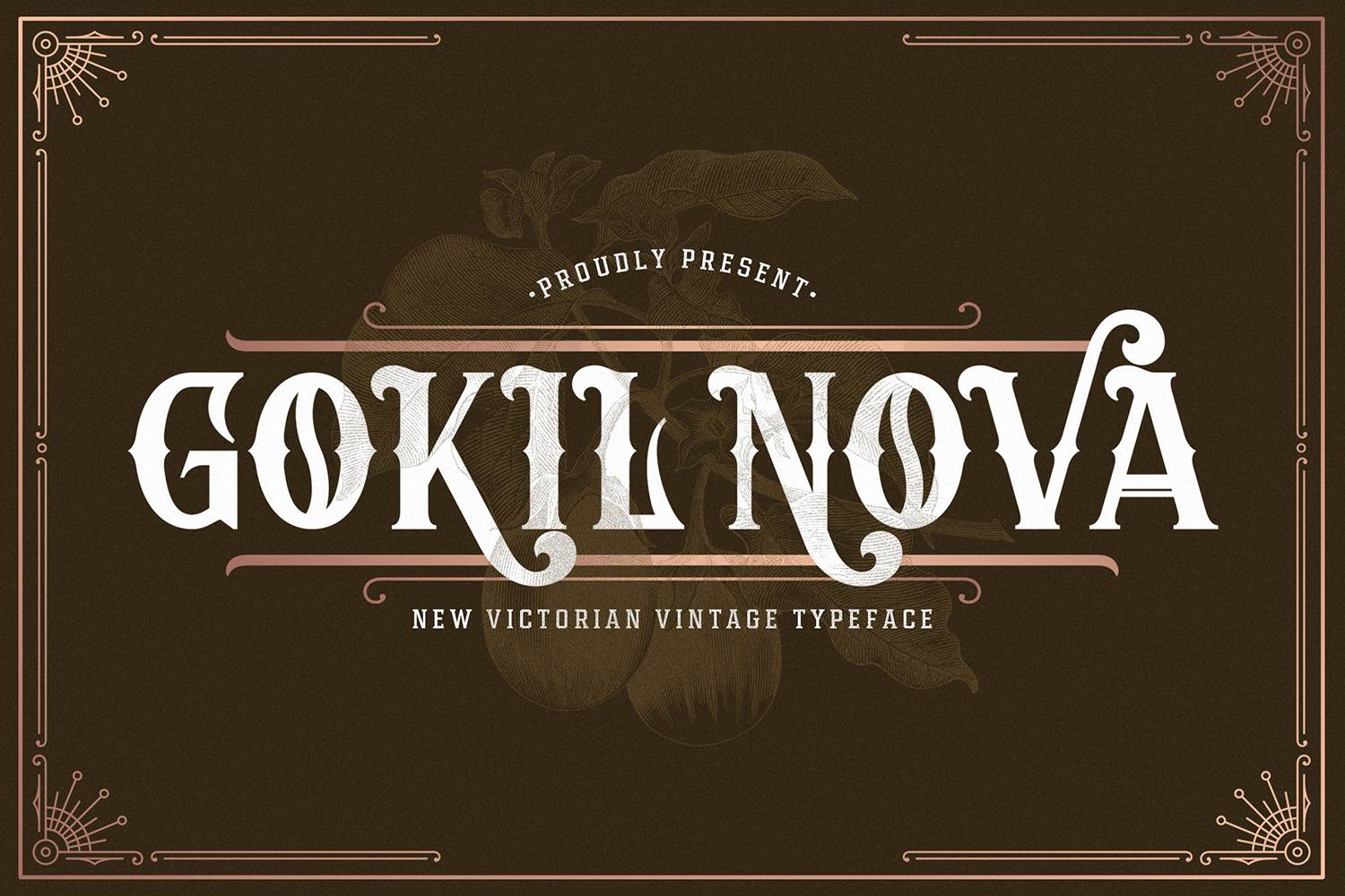 Gokil Nova Font sample